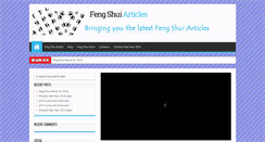 Desktop Screenshot of fengshuiarticles.com